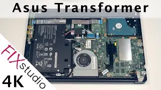 Asus Transformer TP500L -  disassemble [4k]