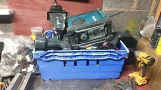 from Trash to cash :old broken power tools        #scrapping #howto #hobby