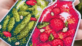 Вышивальная неделя. Финиши и процессы / + кусочек лета 🥰