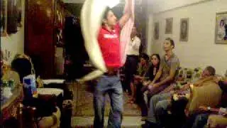 Tannoura dancer ahmed abd el Razik - party after reda's show
