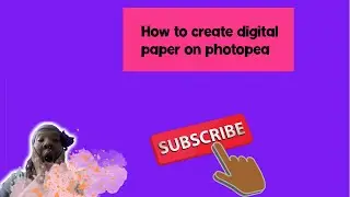How To Make Digital Paper Using Photopea