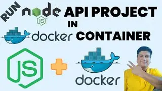 Create Docker Image of NodeJS JavaScript API Project | Deploy Docker Image in Docker Container