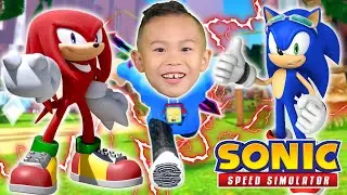 Find Knuckles And Riders Sonic In Sonic Speed Simulator! On Roblox