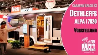 Caravan Salon 2023 - Dethleffs ALPA I 7820 2 | Happy Camping