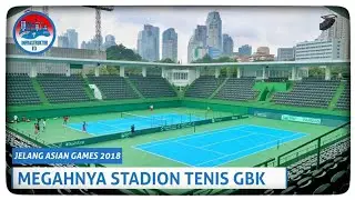 MEGAH!! Stadion Tenis Indoor Dan Outdoor GBK Diresmikan PRESIDEN JOKOWI