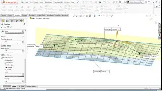 solidworks Surface Tutorial 7: How to use  Freeform Tool