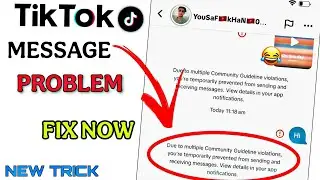Tiktok sending message problem fix | TikTok not sending message another person ✅
