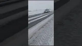 Метелица в городе. Ролик снял внук Роман Воронцов 10.01.24