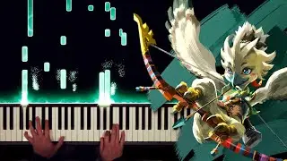 Zelda: Tears of the Kingdom Tulin Sage of Wind (Piano)