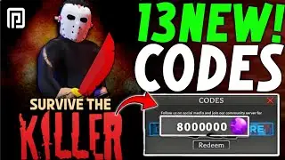 ⚠️NEW!! CODES⚠️SURVIVE THE KILLER ROBLOX CODES DECEMBER 2024 - SURVIVE THE KILLER CODES