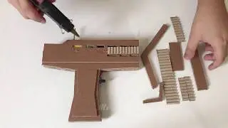 WOW!  How To Make a Uzi Cardboard Full Auto | DIY Cardboard