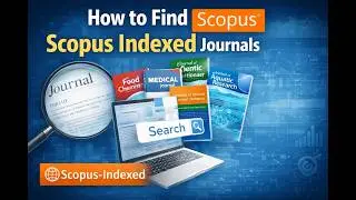 How to find scopus indexed journals