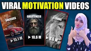 How To Create VIRAL Motivational Videos For MILLIONS Of Views - Freelancing With Warda