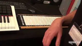 Dominik Wilms shows the changes and extras in Bitwig Studio 1.2 alpha at Musikmesse 2015
