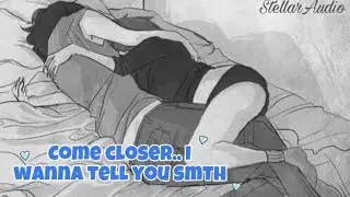 Dom Roommate sneaks into your room to sleep with you [asmr gf]