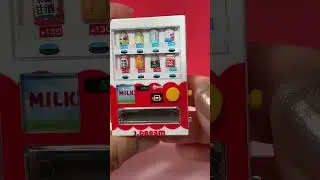Tiny drink vending machine #shorts #temu #vemdingmachine #tinytoys