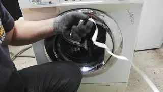 Как открыть стиральную машинку Daewoo если сломалась ручка