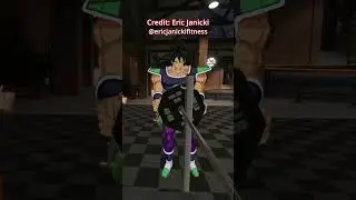 Goku works out with Broly