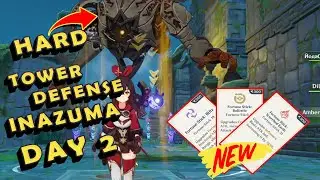 Theatre mechanicus (Tower Defence) new event Day 2 Gameplay | Genshin Impact Inazuma 2.0
