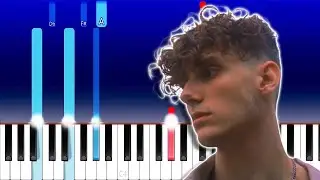 JVKE - golden hour (Piano Tutorial)