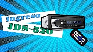 Stereo JSD-520 Infinity Tech Bluetooth USB con control remoto