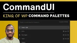 CommandUI - A Powerful Command Palette for WordPress and Bricks