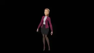 Green Screen Characters Logo Reveal Intro  Background