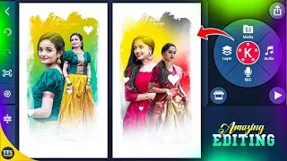 New brush effect style whatsapp status editing in kinemaster