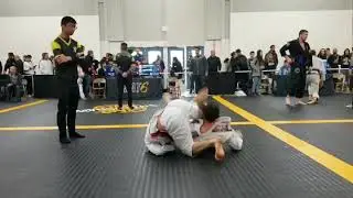 Half guard to straight arm bar to arm bar finish