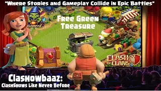 Rocking Reindeer का नया मिशन! 🏆 हरे जंगल का खजाना 🌿| Clashowbaaz Stories In Hindi |Clash of Clans