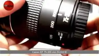Canon EF 75 300 mm f 4 5 6 III - 