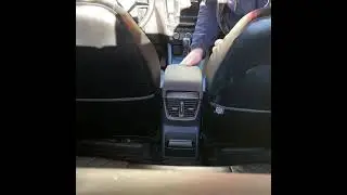 Установка подлокотника в Skoda Octavia A7 для вентиляции, 🔥обогрева, кондиционирования, комфорта👍