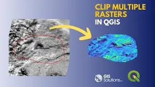 Clip Multiple Raster Datasets in QGIS