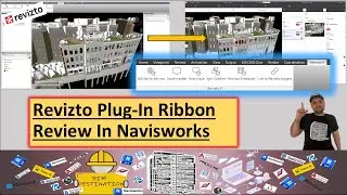 Revizto Ribbon in Navisworks | Export & Sync Models, Issues & Clashes to Revizto (Step-by-Step)