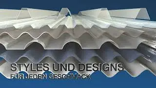 SUNTUF® GEWELLTE POLYCARBONATPLATTEMachen Sie das Beste aus Ihrem Platz draußen!