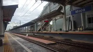 Setasiun maja ke sudimara kereta api