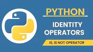 what is identity operators in python I python identity operator