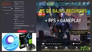 Gameloop / Call of Duty Mobile Configuracion para PC De Bajos Recursos  2023 (Media/Baja)