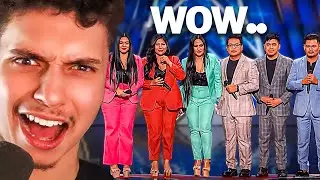 Simon Stops FILIPINO Singers While They're Performing..