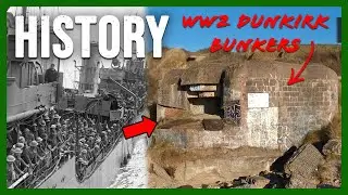 We Explore the German Bunkers of Dunkirk Beach!