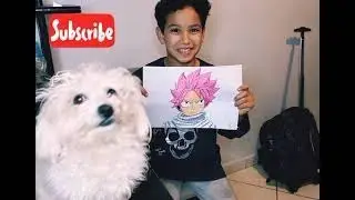 How To Draw Natsu Dragneel Step By Step Tutorial/ Comment Dessiner Natsu Dragneel