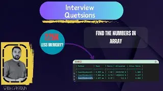 Question 1 | Interview Questions | Find the numbers in array