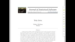 Tidy Data