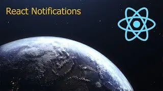How to create a notification component in React
