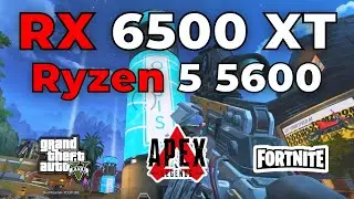 Ryzen 5 5600 + RX 6500XT Benchmarks (3 Games Tested)
