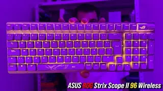 Mira ESTO antes de comprar un TECLADO MECANICO WIRELESS🤯 ROG Strix Scope II 96 🚀 Review en Español ✅