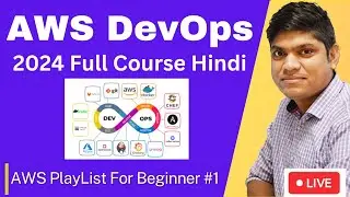 1 AWS DevOps Full Course in Hindi [2024] AWS DevOps Tutorial For Beginners | Tech Mahato