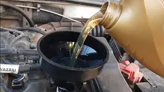 ЗАМЕНА МАСЛА ЛАДА, ЛУКОЙЛ ЛЮКС ПОЛУСИНТЕТИКА 5W40 И 10W40