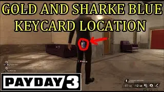 Payday 3 Gold and Shark Blue Keycard Location Guide: How to get the Blue Keycard in Gold and Sharke