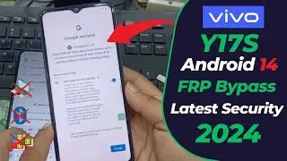 Vivo Y17s FRP Bypass Android 14 Without PC | Vivo Y17s (V2310) Google Account Unlock